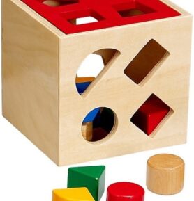 Vhazovačka - Vkládací krabička geometrické tvary (Woto)