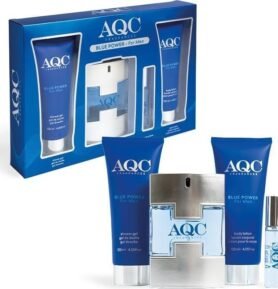 AQC Fragrances - BLUE POWER MEN SET Dárková sada