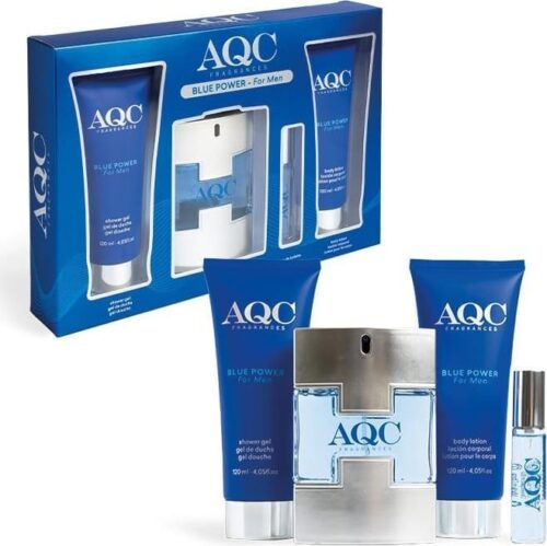 AQC Fragrances - BLUE POWER MEN SET Dárková sada