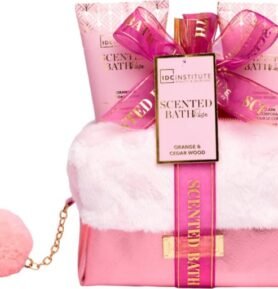 IDC Institute - SCENTED BATH ROSÉ BAT SET Dárková sada