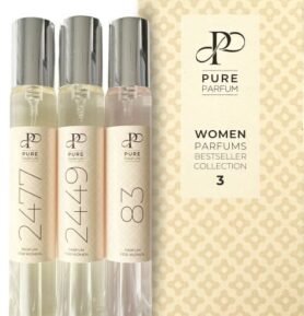 PURE - EMPLEADA BESTSELLER No.3 Zaměňováno s: Lancome Idole, Dior J´adore,Versace Bright Crystal