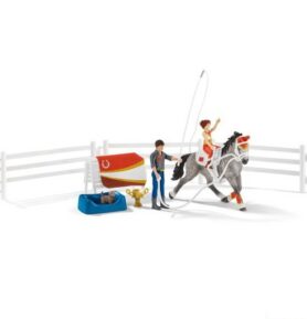 Schleich - Jezdecký klub, Mia a voltižová jezdecká sada