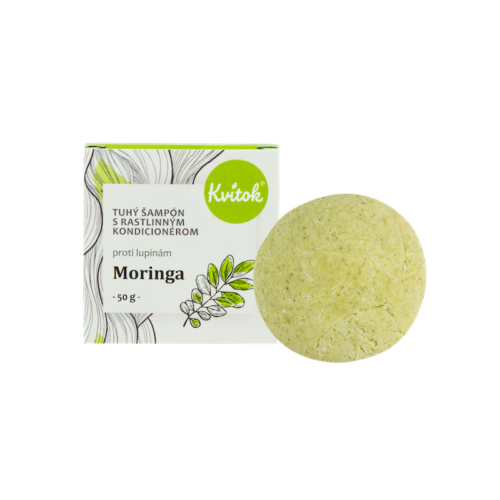Kvítok Tuhý šampon Moringa XXL 50g