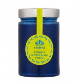 Včelařství Domovina Med citrony a spirulinou, 400g exp. 4/25