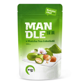 Matcha Tea Mandle v Matcha Tea čokoládě, 100g