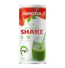 Matcha Tea Bio Matcha Tea shake jahoda, 300g