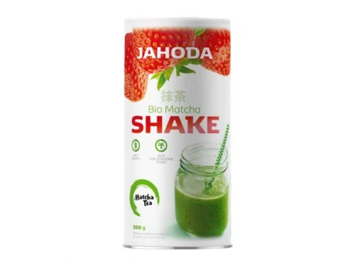 Matcha Tea Bio Matcha Tea shake jahoda, 300g