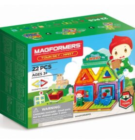 Magformers - Městečko Tržiště, 22 dílků