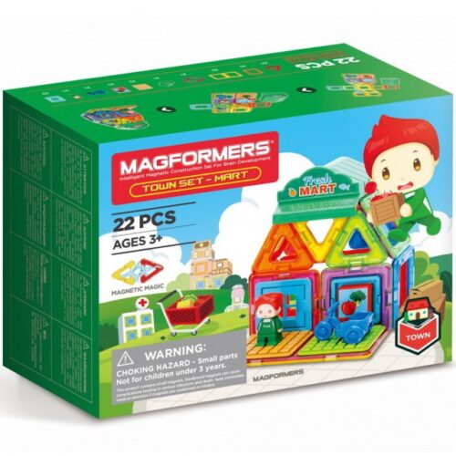 Magformers - Městečko Tržiště, 22 dílků