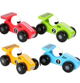 Auto - Dřevěné závodní autíčko 13cm, 1ks (Small foot)