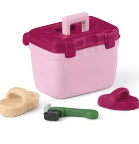 Schleich - Koňský postroj, Pečovatelský set v kufříku