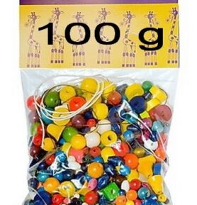 Navlékací perle - Mix perlí barevný 100g (Detoa)