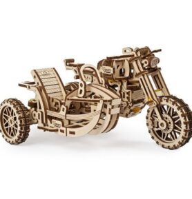 UGEARS 3D puzzle Motorka se sajdkárou 380 ks