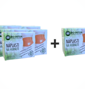 Bio-Detox Magnetické náplasti na hubnutí  6 x 30ks