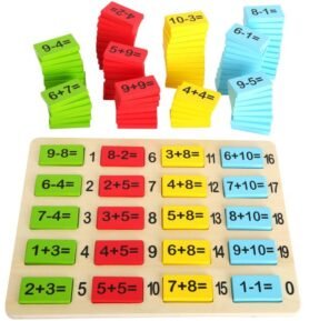 Puzzle výukové - Matematická tabulka počty, 111ks (Small foot)