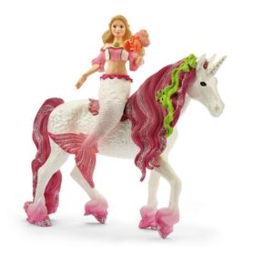 Schleich - Bayala, Mořská panna Feya na podvodním jednorožci