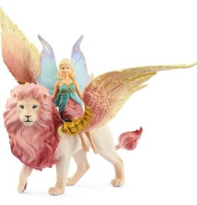 Schleich - Bayala, Elfí víla na okřídleném lvovi
