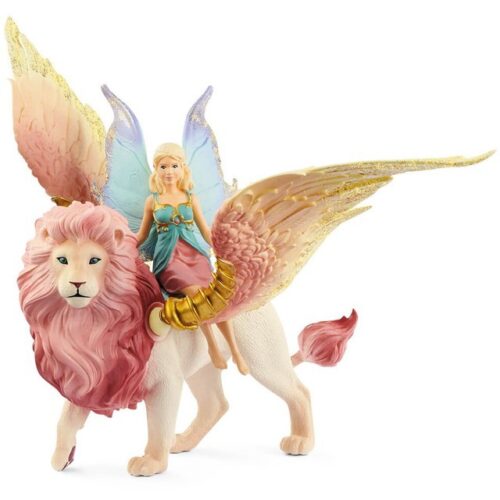 Schleich - Bayala, Elfí víla na okřídleném lvovi