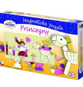 Puzzle magnetické - Princezny dřevěné (Detoa)