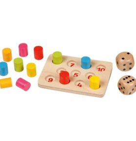 Společenská hra - Shut the box, Šance válečky (Goki)