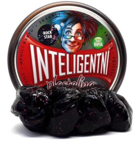Inteligentní plastelína - třpytící, Rock Star