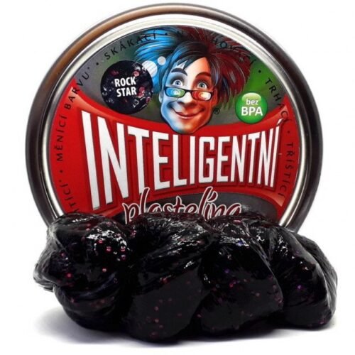 Inteligentní plastelína - třpytící, Rock Star