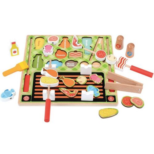 Puzzle na desce - 3D Puzzle Gril, 34ks (Bino)
