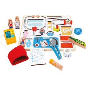 Puzzle na desce - 3D Puzzle Doktor, 15ks (Bino)