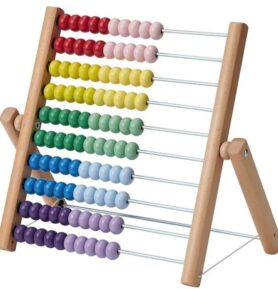 Počítadlo - Velké kuličkové UNDERHALLA (Ikea)