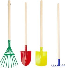 Zahradní nářadí - Set barevný 72cm, 4ks (Small foot)