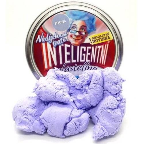 Inteligentní plastelína - Nadýchaná vata, Fialová