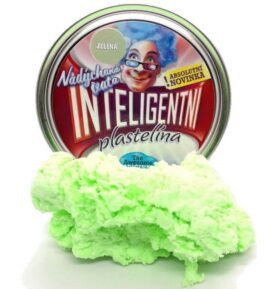 Inteligentní plastelína - Nadýchaná vata, Zelená