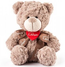 Lumpin - Medvěd Lumpin s mašlí, malý, 25cm