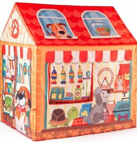 Dětský domeček - Stan prodejna Pet Shop (Woody)