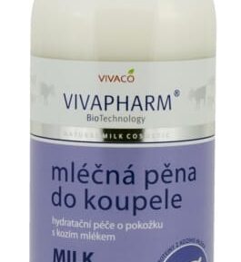 Mléčná pěna do koupele s kozím mlékem VIVAPHARM 1000ml