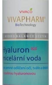 Micelární voda s kyselinou hyaluronovou VIVAPHARM 200ml