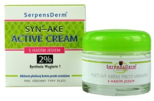 VIVACO Pleťový krém proti vráskám s hadím jedem SERPENS DERM 50ml
