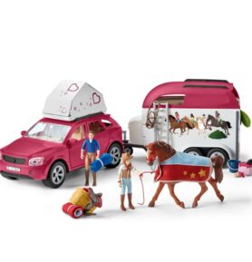 Schleich - Jezdecký klub, Dobrodružství s autem a přívěsem na koně