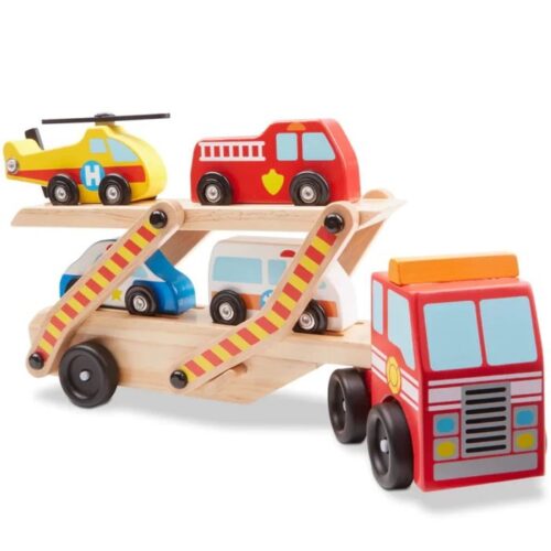 Auto - Tahač se záchrannými vozy (M&D)