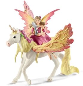 Schleich - Bayala, Elfí víla Feya s Pegasem jednorožcem