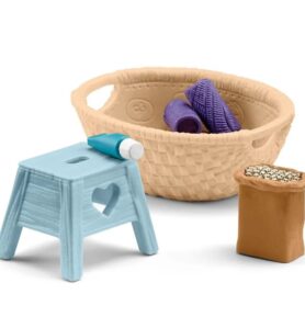 Schleich - Jezdecký klub, Doplňky pro péči o zvířata