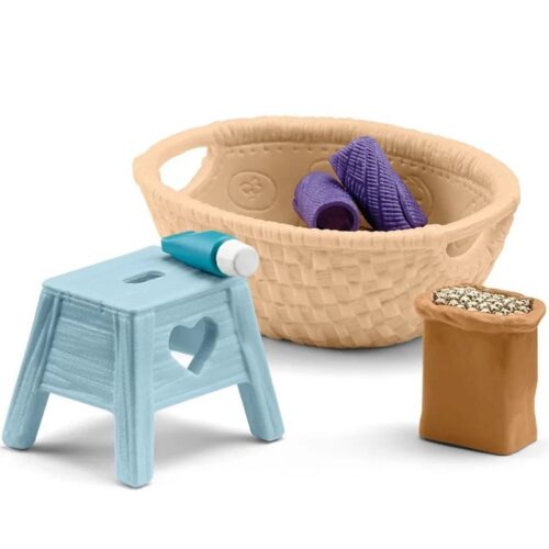 Schleich - Jezdecký klub, Doplňky pro péči o zvířata