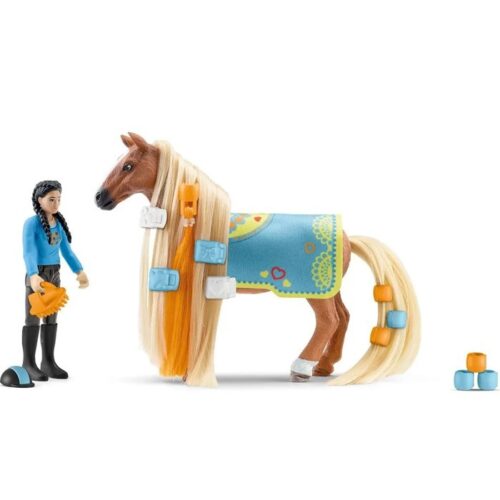 Schleich - Koňský salón, Startovací sada Kim a Caramelo