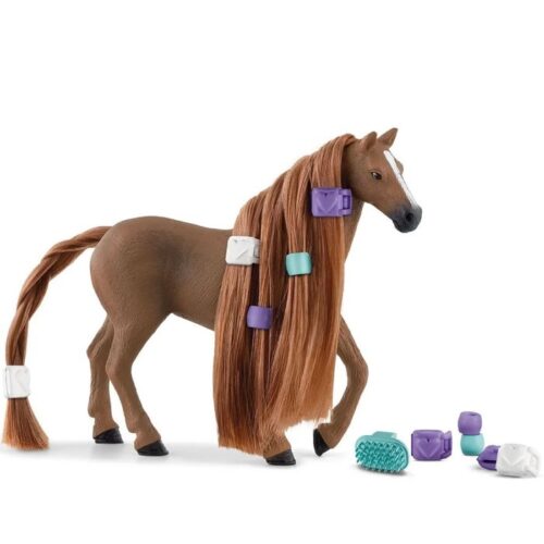 Schleich - Kůň s česací hřívou, Anglický plnokrevník