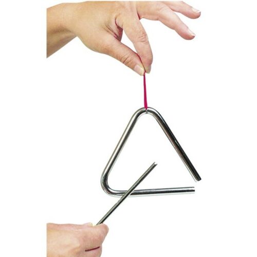 Hudba - Triangl, kovový 10cm (Goki)