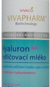 Odličovací mléko s kyselinou hyaluronovou VIVAPHARM 200ml