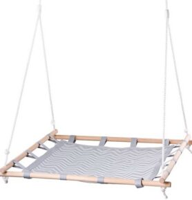 Houpačka - Houpací čterec, S textilií 100cm (Woody)