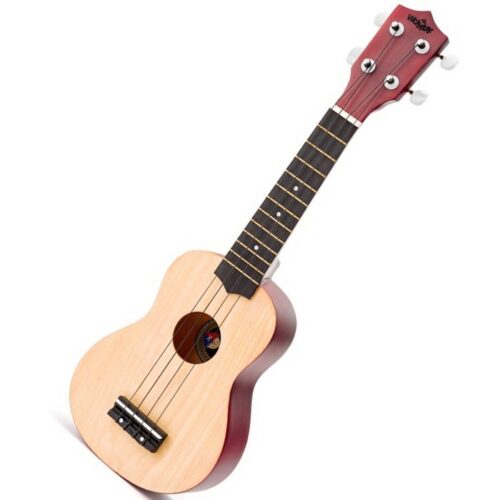 Hudba - Kytara Ukulele, Přírodní, 4 struny (Woody)