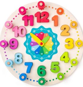 Puzzle hodiny - Didaktické s počítáním (Woody)