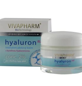 VIVACO Pleťový krém s kyselinou hyaluronovou VIVAPHARM 50ml